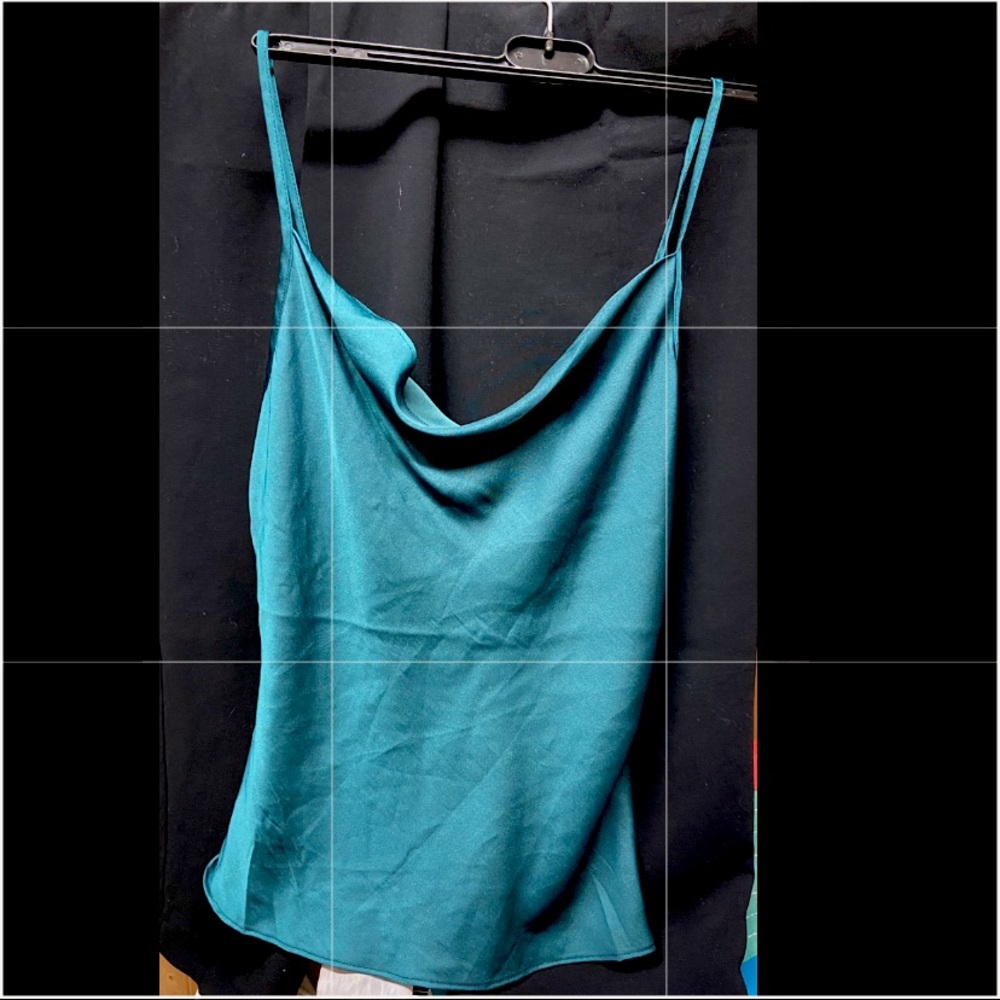 BCBGeneration Satin Cowl Neck Cami